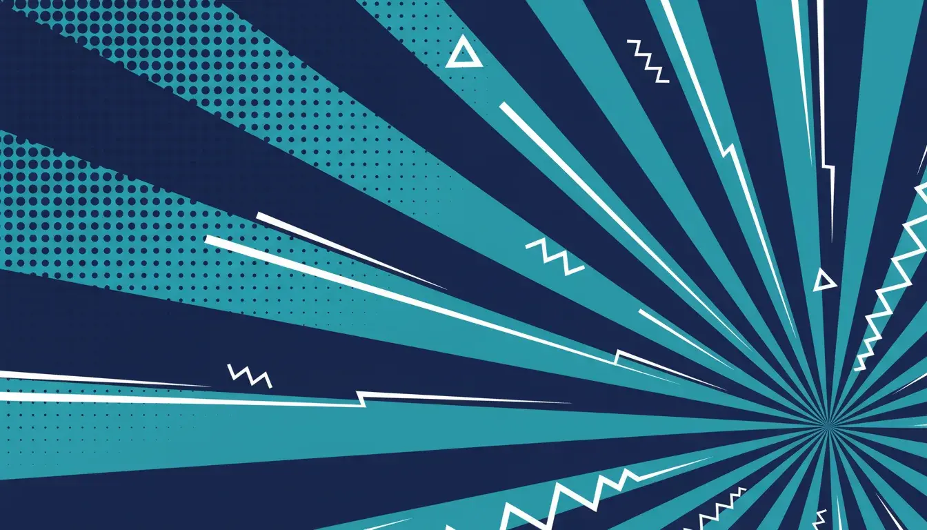 Abstract comic-style background
