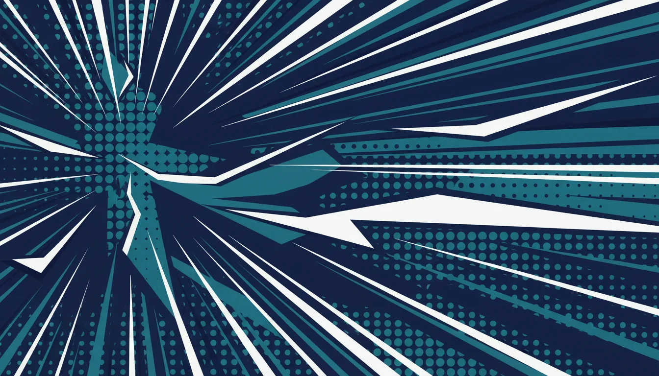 Abstract comic-style background