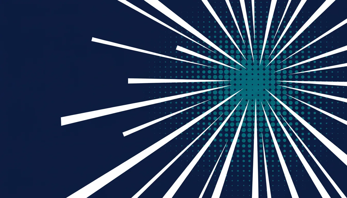 Abstract comic-style hero background