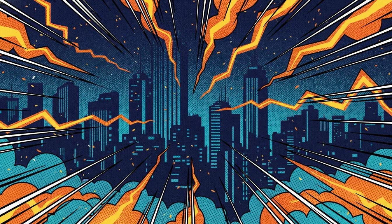 HubSpot updates comic hero background