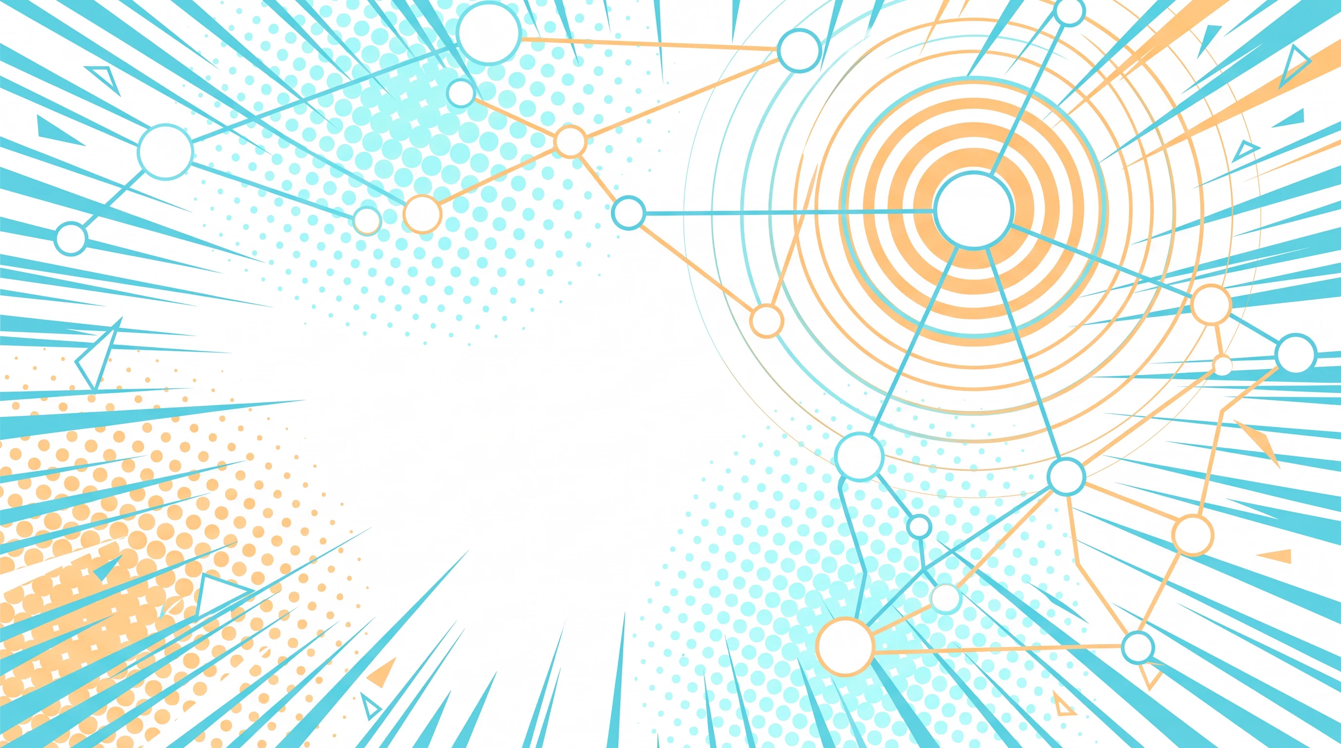 Abstract comic-style background