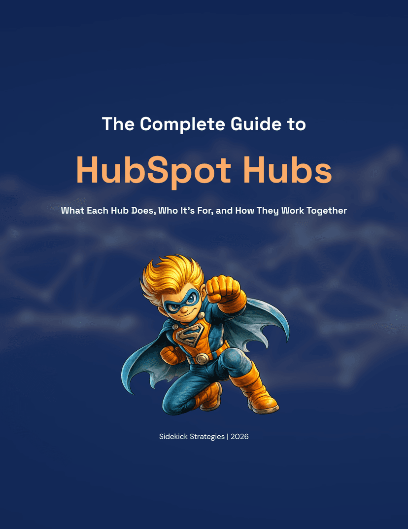 The Complete Guide to HubSpot Hubs - Ebook Cover