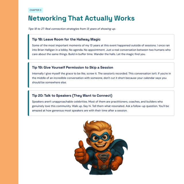 Networking That Actually Works chapter