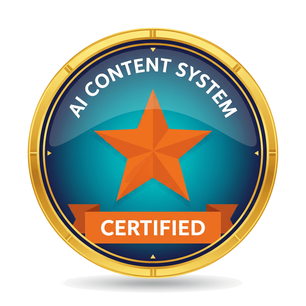 Sidekick AI Content System Certified Practitioner badge