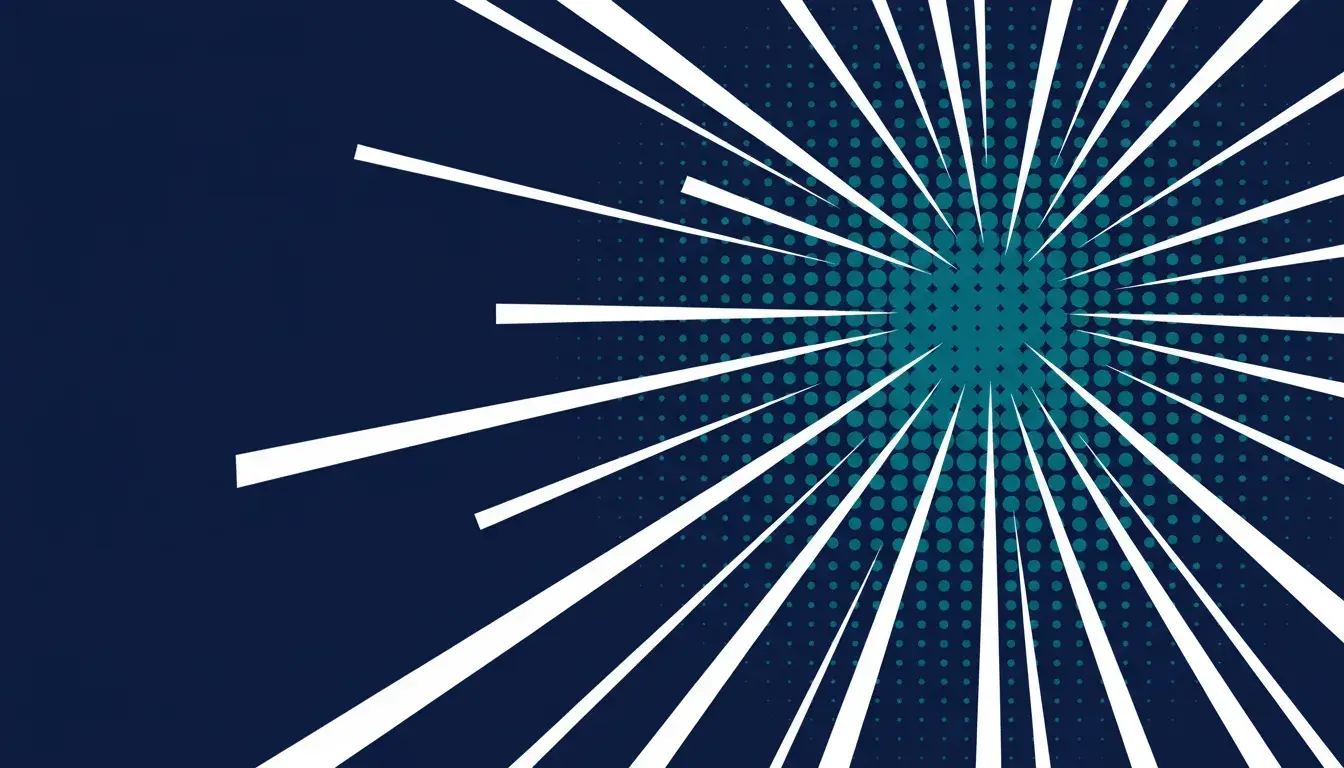 Abstract comic-style hero background